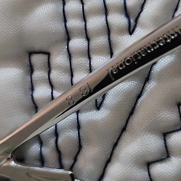 ❤️ Mikimoto International Pearl Silver Tone Fork Set - Picture 7 of 11